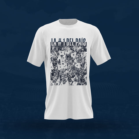 Playera "La #1 del País" - Rayados